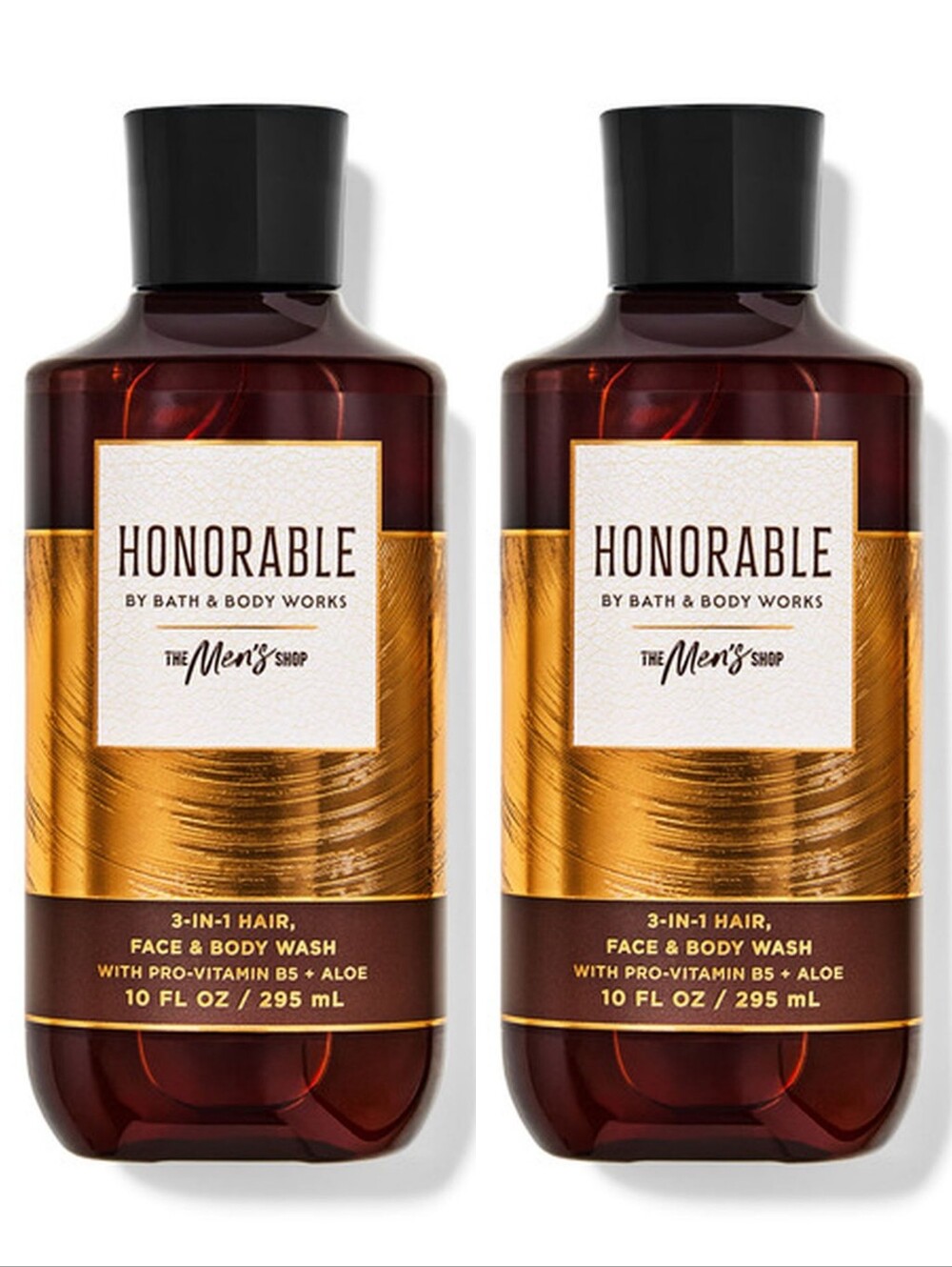 Honorable by Bath & Body Works Men’s 3-in-1 Hair, Face & Body Wash Set of 2 NEW